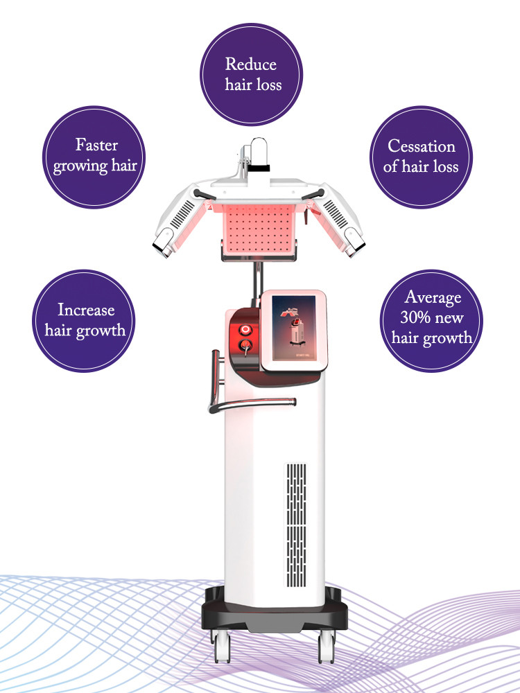 660nm Diode Laser Hair Growth Machine , Anti Hair Loss Treatment Machine