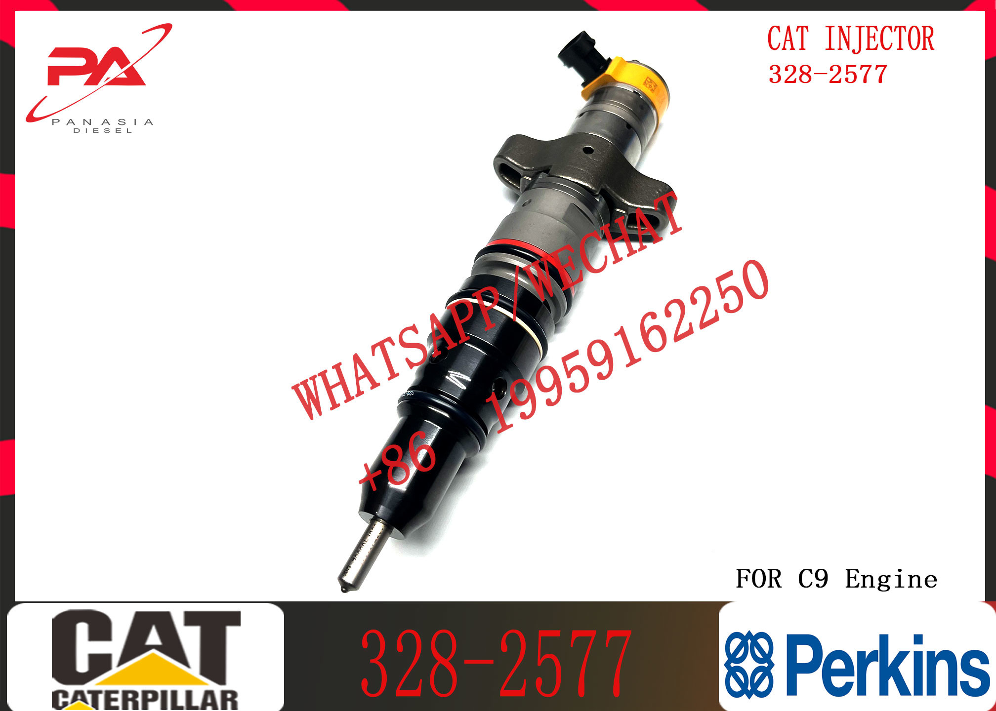 Common Rail Injector Assy 258-8745 265-8106 267-3361 387-9435 53L-8062 387-9437 387-9438 328-2577