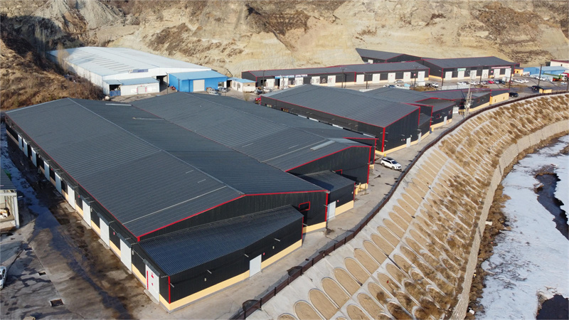 Steel Structure Industrial Park Factory Workshop