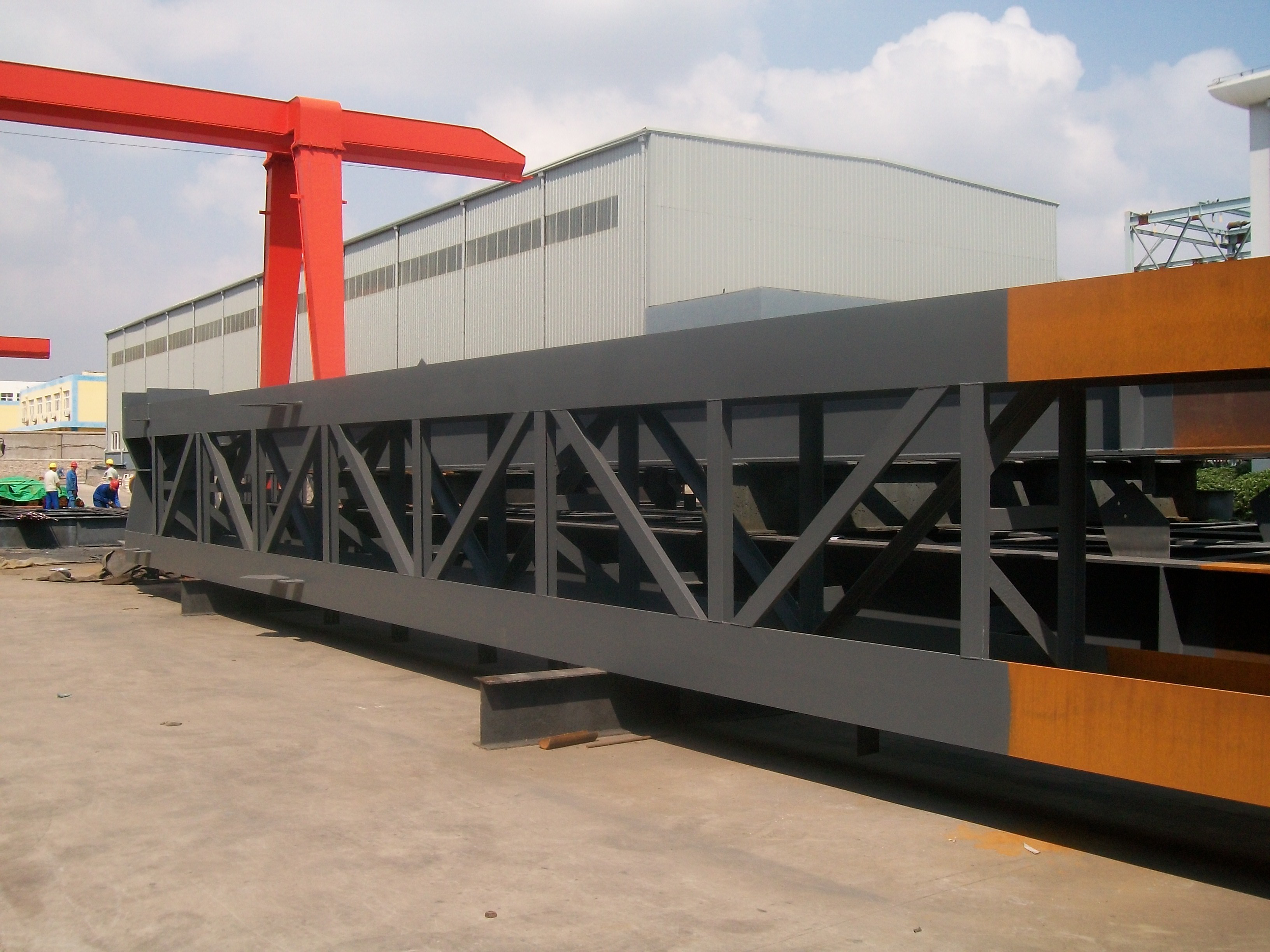 Prefabricated Steel Structure Building Supply Solution For Industry