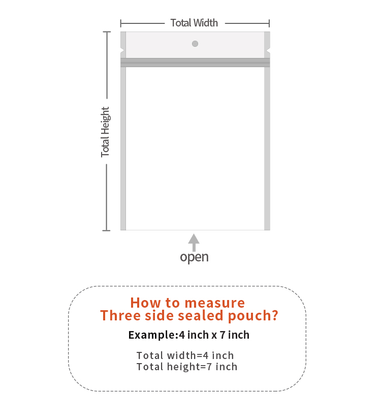 ROHS Soup Pouch Eco Friendly Vacuum Packaging 3 Side Seal For Ready To Eat Food