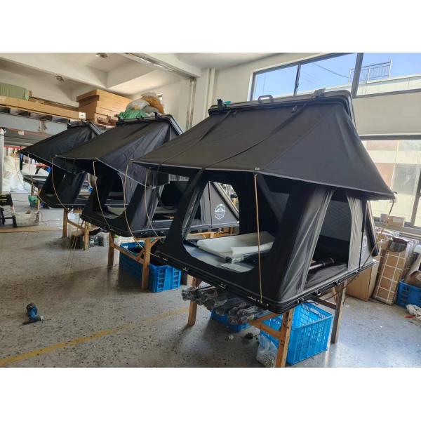 Aluminum Hard Shell Roof Top Tent 210x132cm Waterproof >3000mm