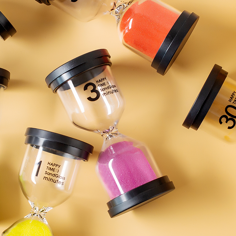 1 3 5 10 15 30 Minutes Sand Timer Sand Timer 6pcs For Kids Time Management