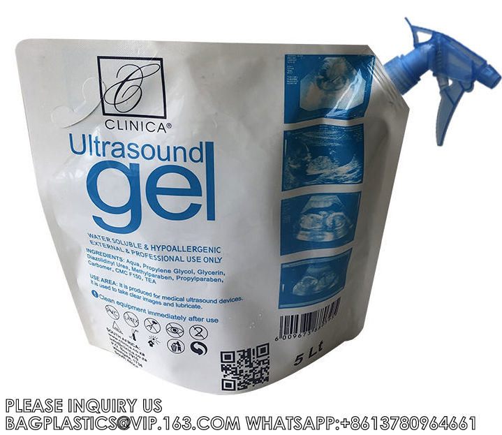 1L 2L 5L Refill Detergent Liquid Gel Lotion Shampoo Pump Spout Pouch foam pump head stand up liquid soap