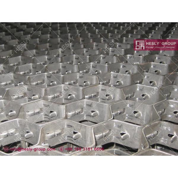 carbon steel hex mesh fans housing lining