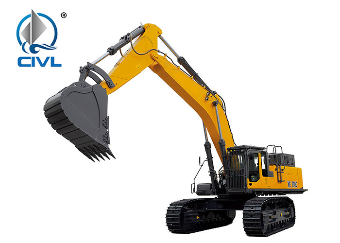 Large Hydraulic Crawler Excavator , 70 Ton Remote Control Excavator Machine XE700D XCMG