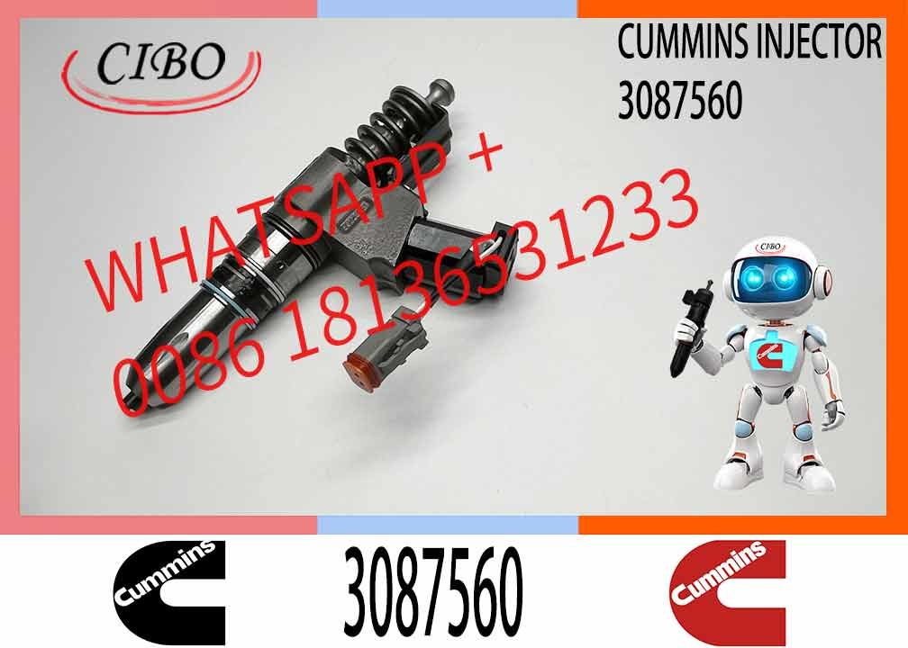 3087733 Diesel Fuel Injector N14 Common Rail Injector 3087560 3411752 3411765