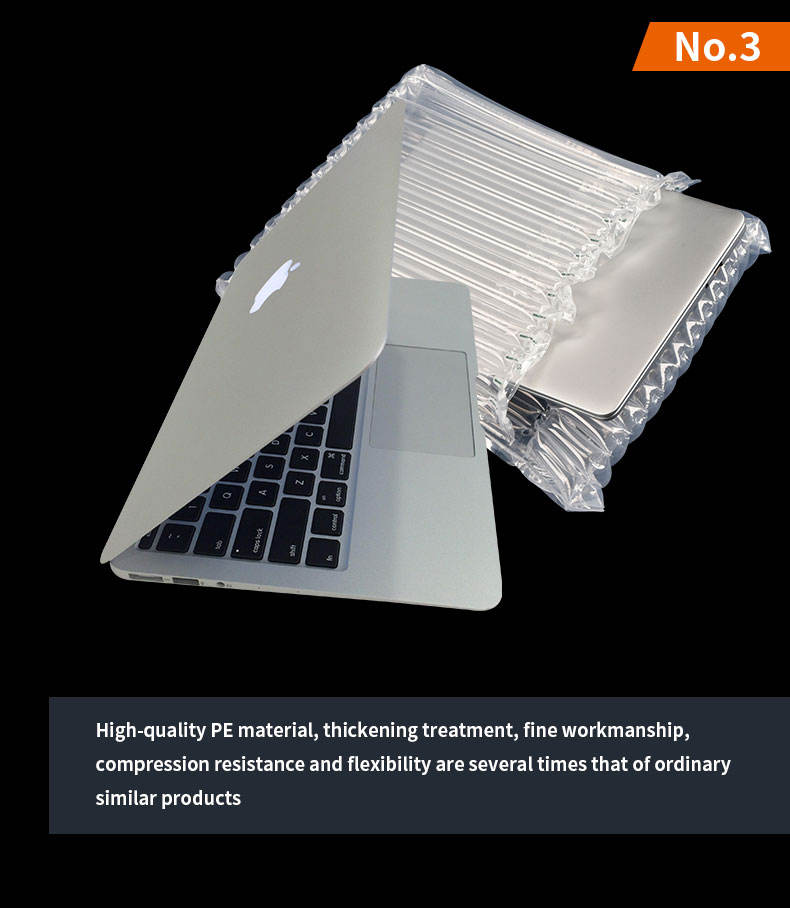 Inflatable air bag laptop pack