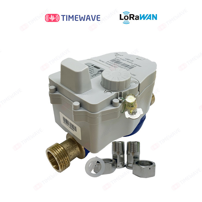 Smart Water Flow Meter With Prepaid Remote Control And Lora / Lorawan / 4G, Cold / Hot Flowmeter, DN15/DN20/DN25