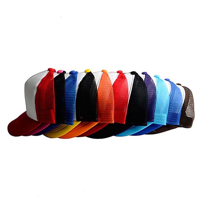 Multicolor Sublimation Mesh Cap Personalised Sublimation Cap Blanks