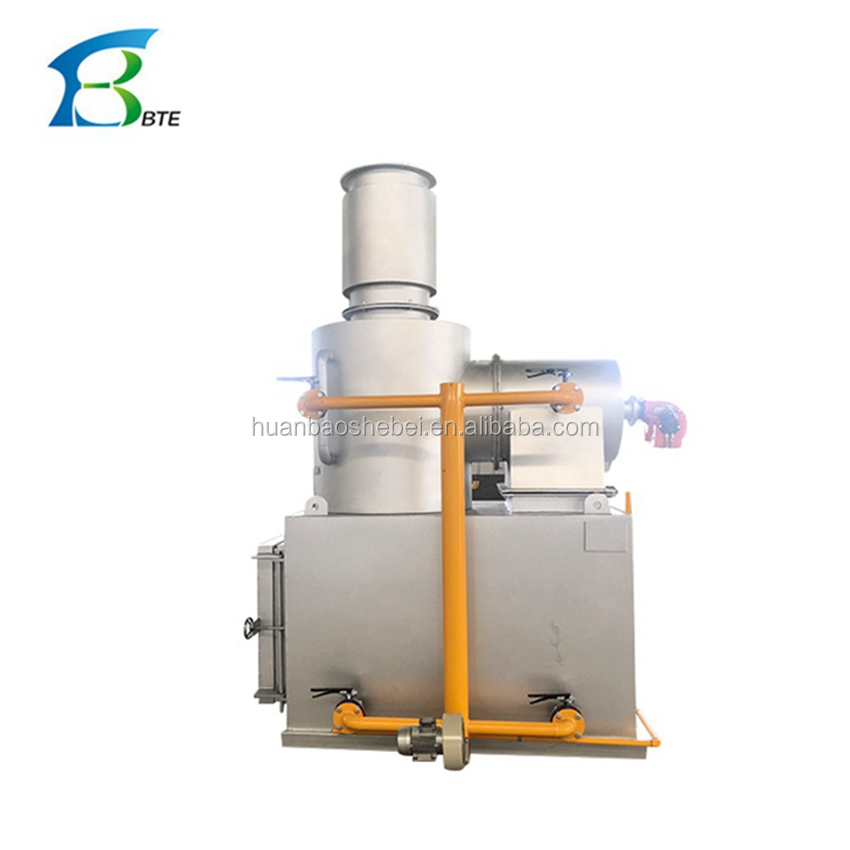 Pyrolysis Plant Rubbish Incinerator With Smokeless Burning Function 1000 Kg