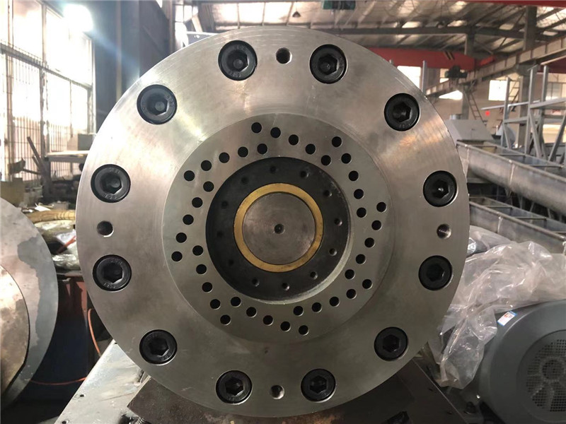 300-1000kg/H Plastic Pelletizing Machine Dewatering Line