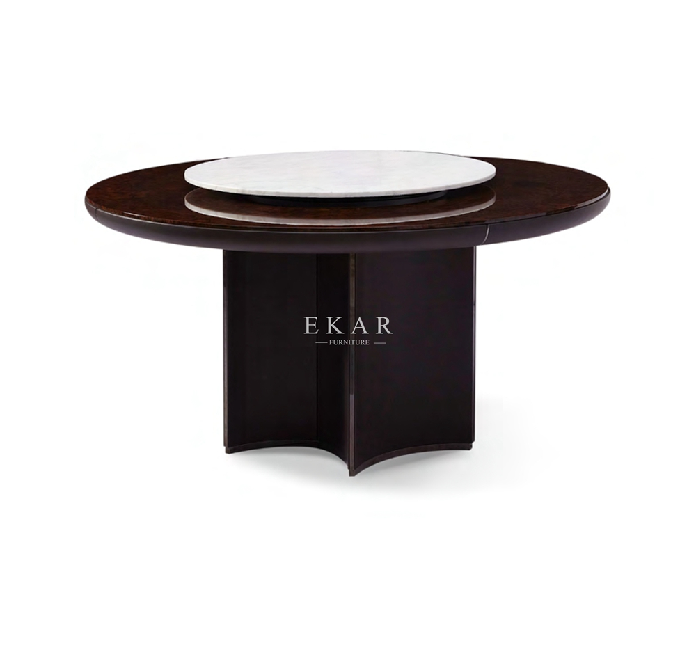 Popular Design of Furniture Store Granite Dining Table W001D1E