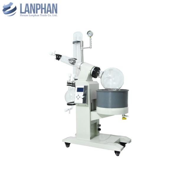 5L Chemical Glass Distiller Equipment Electrical Lifting Rotary Vacuum