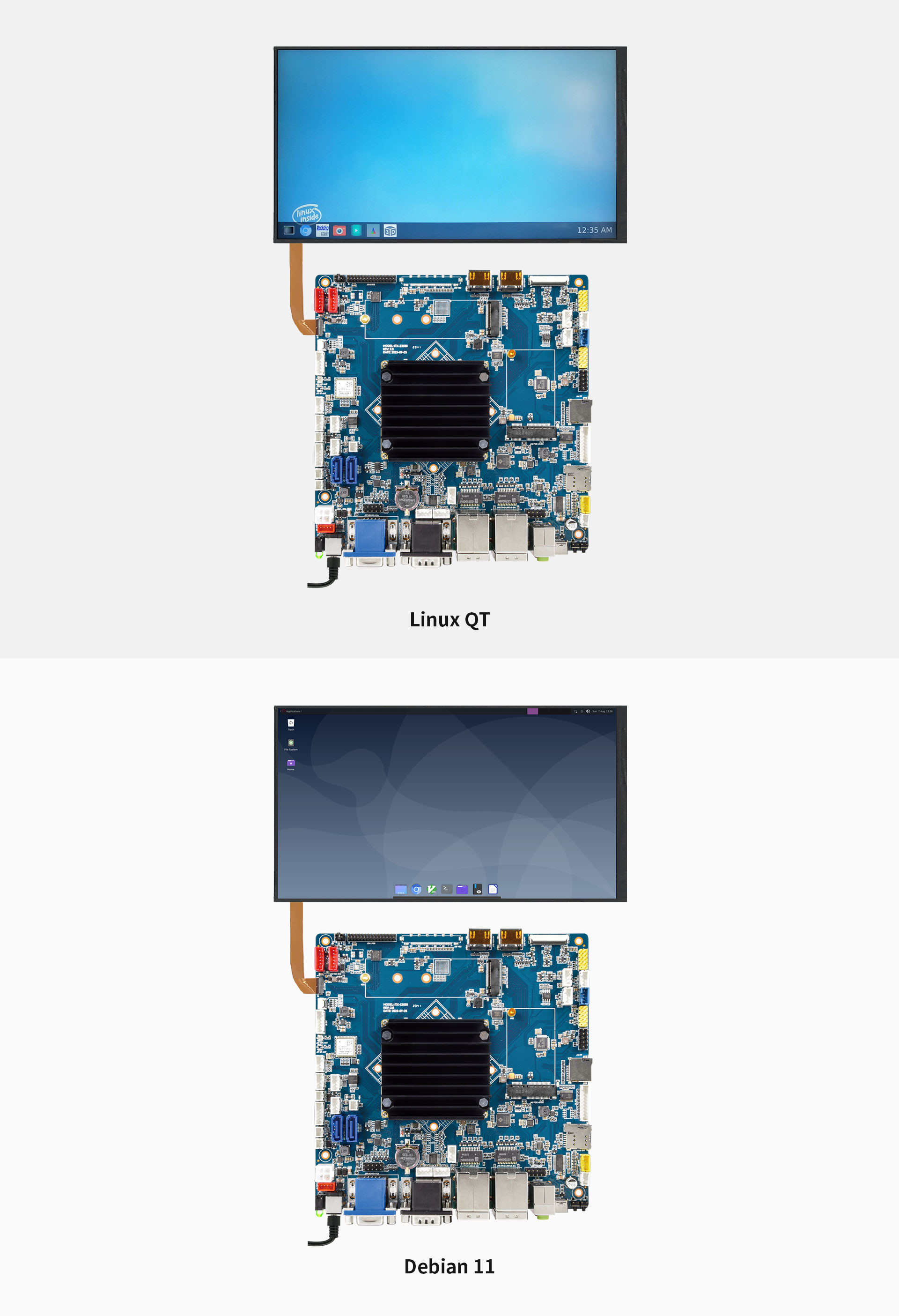 K-Series (K010/ K200/ K300/ K400) Industrial-grade Embedded Computer 157x 125x 28mm