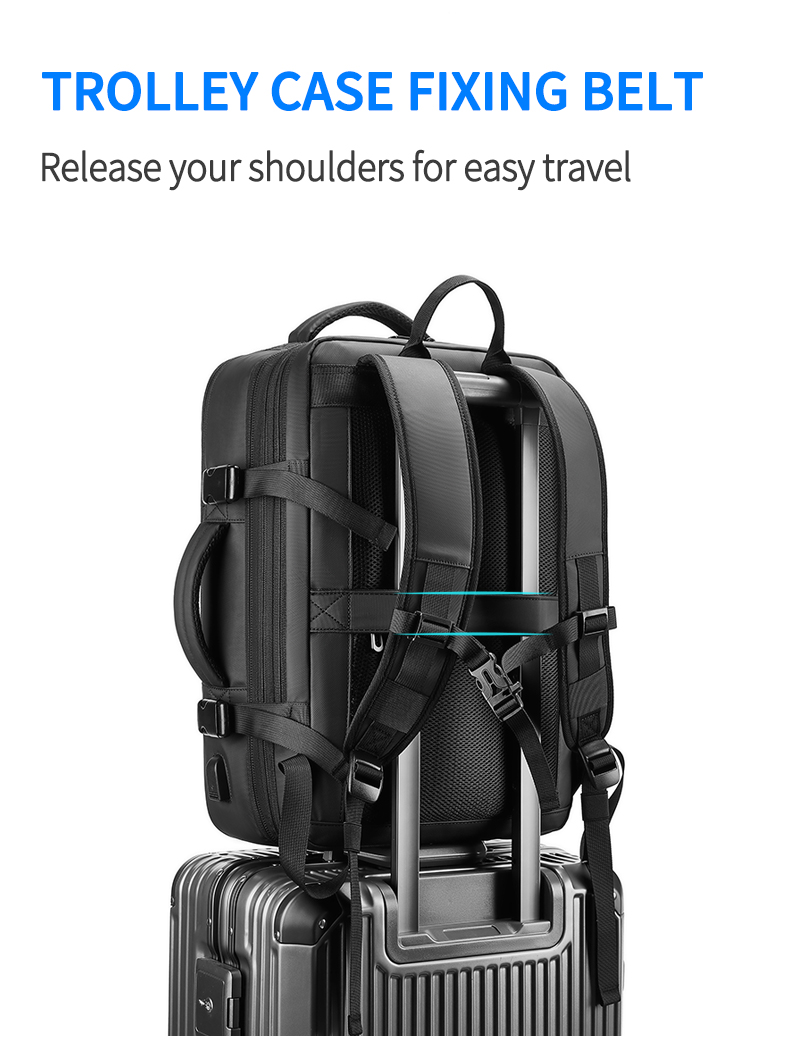 Multifunction Backpack For custom logo Travelling Bagpack USB Charging Mens Business Back Packs Laptop Travel Backpack Bag