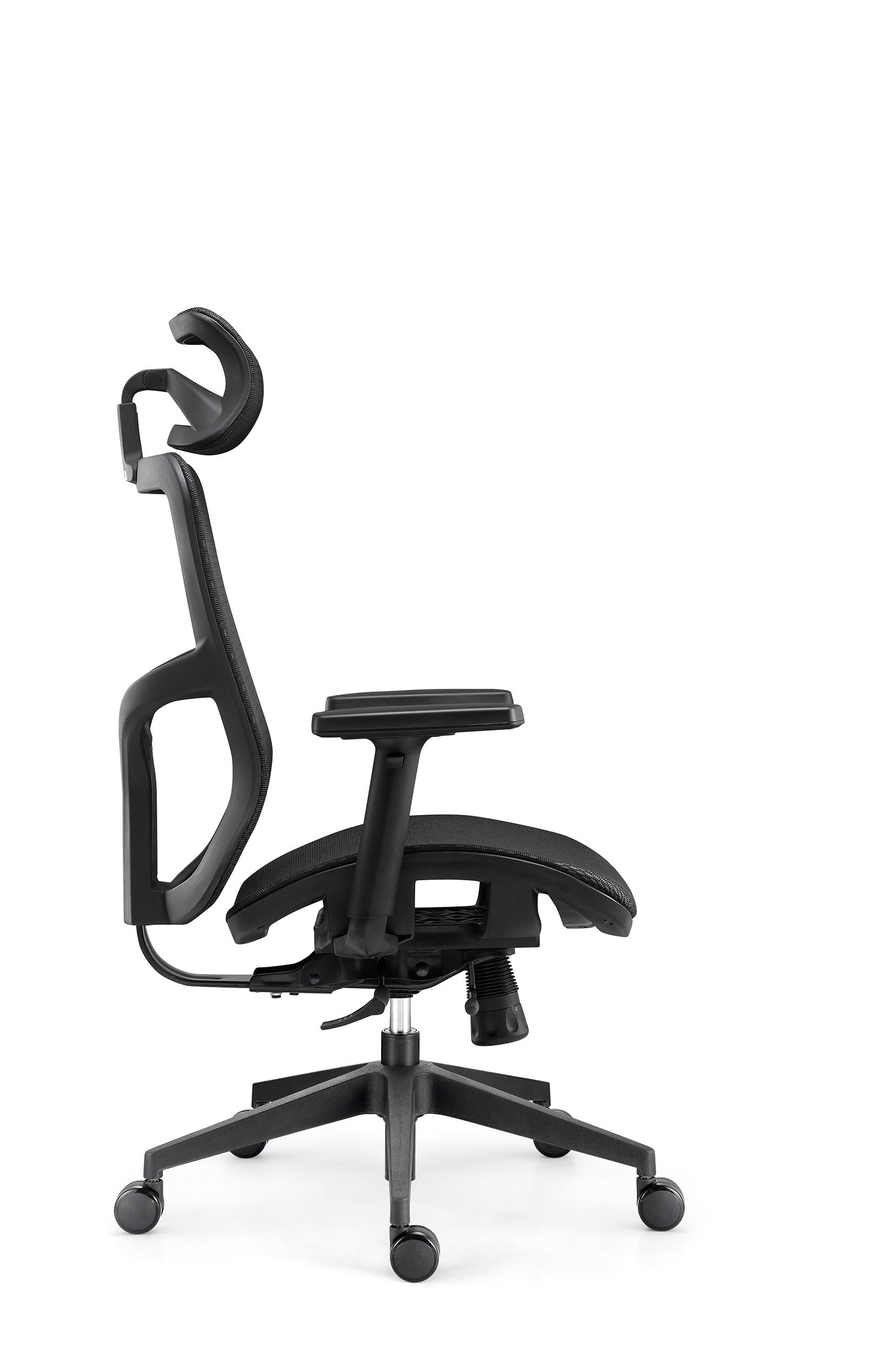 Foam Padded Mesh Seat Office Chair For Visitor 22Inch