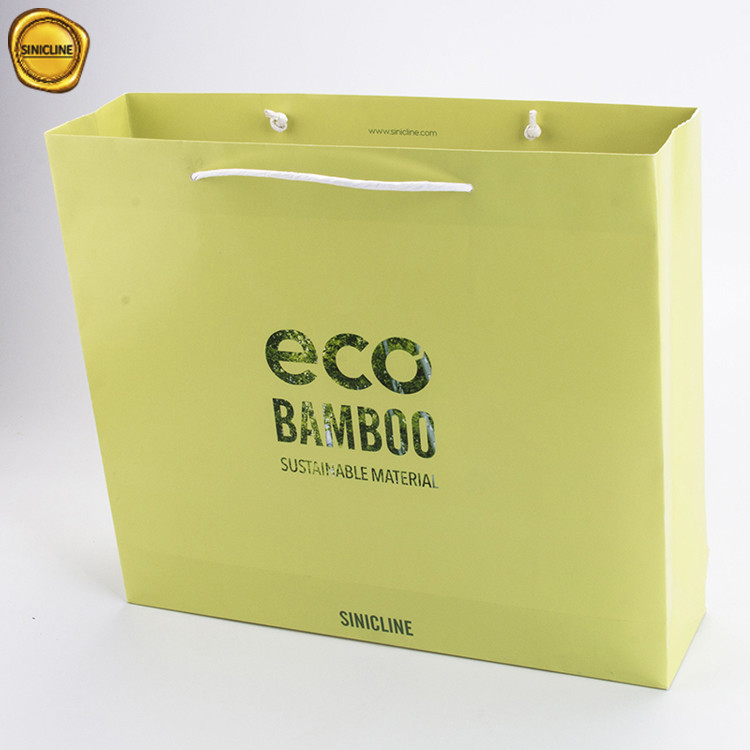 Custom Different Sizes Custom Paper Bags For Promotion And For Cosmetics