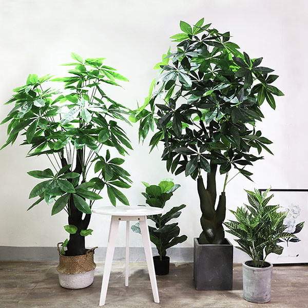 210cm Height Fake Bonsai Plants Ficus Sunflower Bamboo Traveller Banana Bonsai Tree
