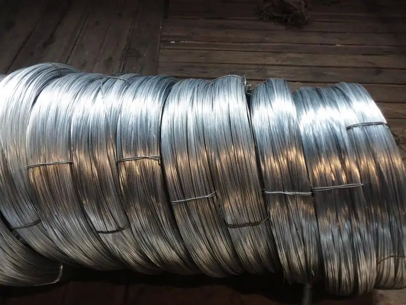 0.3mm-120mm Galvanized Wire Steel 500m 1000m 72A 82B
