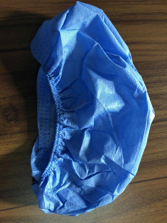 Colorful Disposable Head Cap SMS Blue OT Cap With Or Without Peak With Elastic In Back