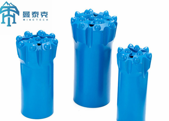 Flat Face, Drop Center, Face Rock Drill Thread Button Bit Drilling Tools