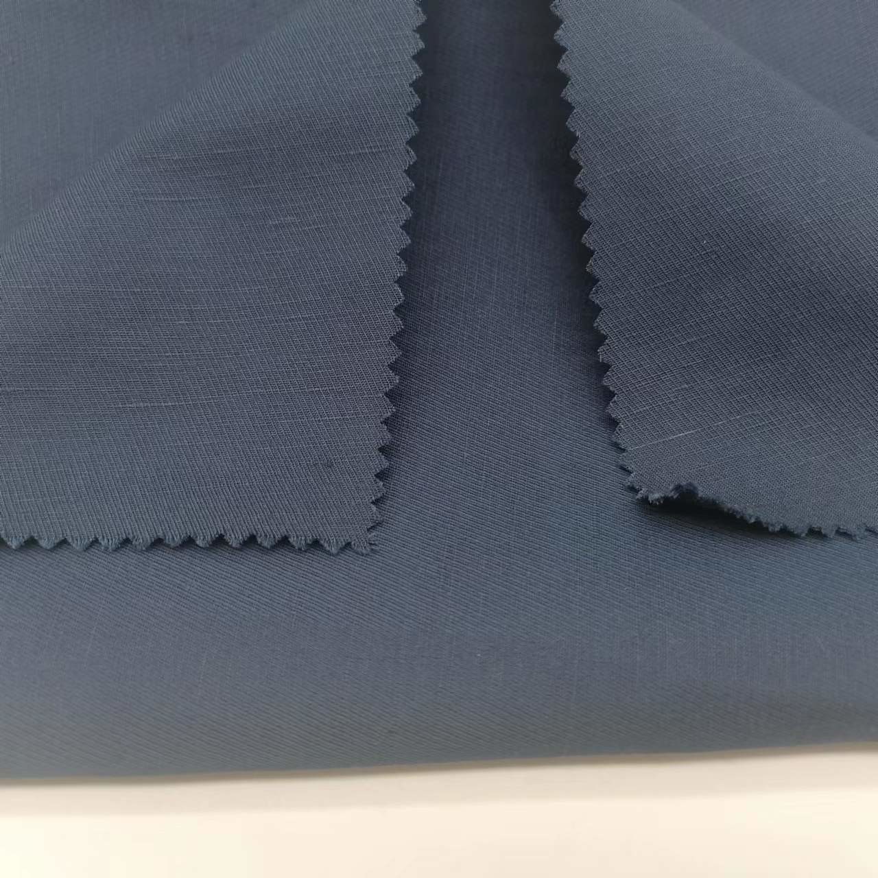 55% Linen 45% Cotton Home Textile Blended Fabrics 146 Gsm Anti Bacteria
