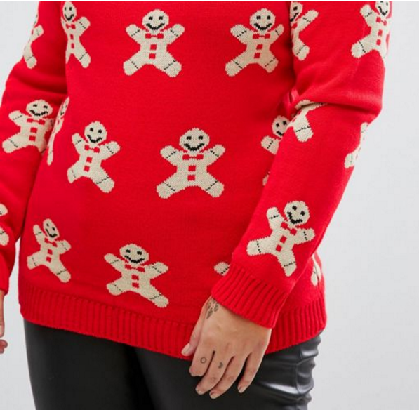 snowman design adult clothing longsleeve plus size women red xxxxl christmas jumpers