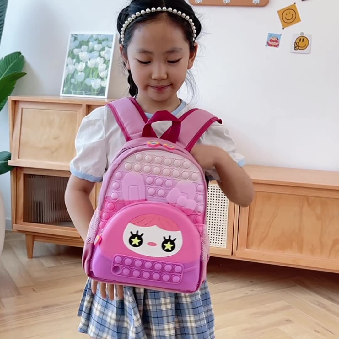 Cute Backpack For Teen Girls Boys School Book Bag Large Pop Backpack Back To School Supplies Gifts For Kids Pencil Pouch