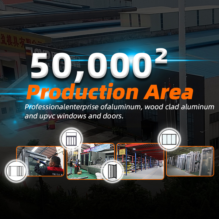  NFRC USA Hurricane Impact Windproof Powder Coated 56 Sliding Patio Door Double Glass Exterior Aluminum Slide Doors