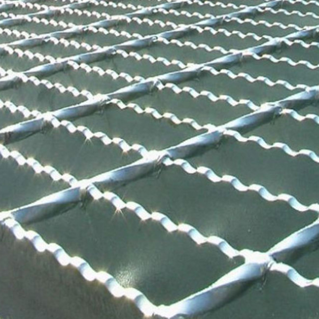 Building Material Metal Serrated 30X3mm Welded Walkway Steel Bar Grid Grating