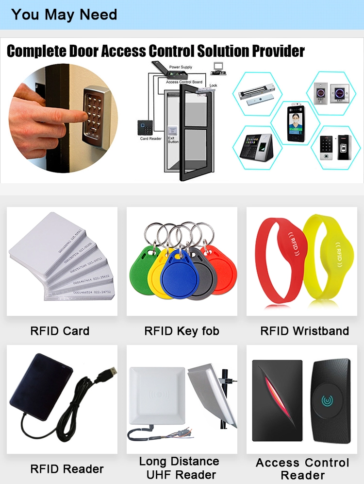 ABS Material RFID NFC Keyfob TK4100 for Access Control System