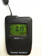 Personal Dose Alarm Meter Dosimeter DP802i with dose rate 0.01 µSv/h ～ 30 mSv/h
