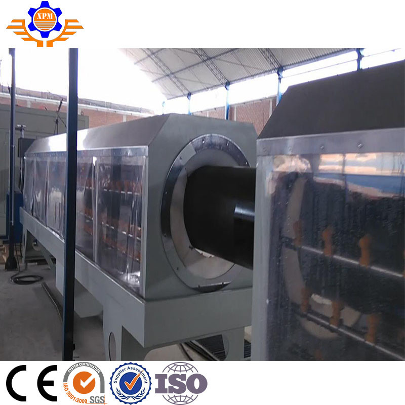 Natural Gas Pe Corrugated Pipe Making Machine Single Screw Extruder