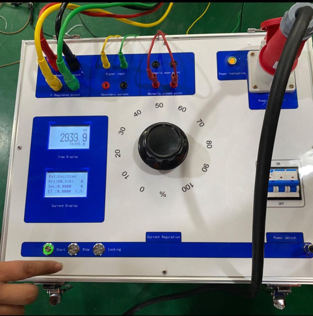 China Manufacturer Supply Transformer Large Current Generator Primary Current Injection Tester