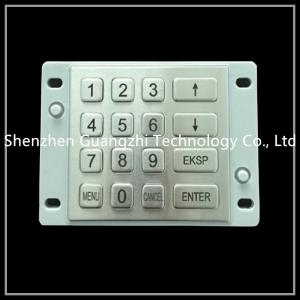 China Waterproof Atm Pin Keypad , Easy Installation Encrypted Keypad For Kiosk on sale