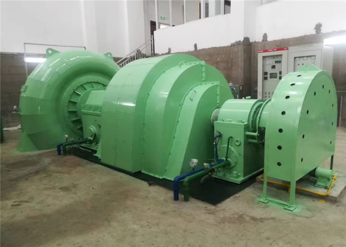 Mini Francis Hydro Water Turbine Generator Custom Colors 100KW-70MW