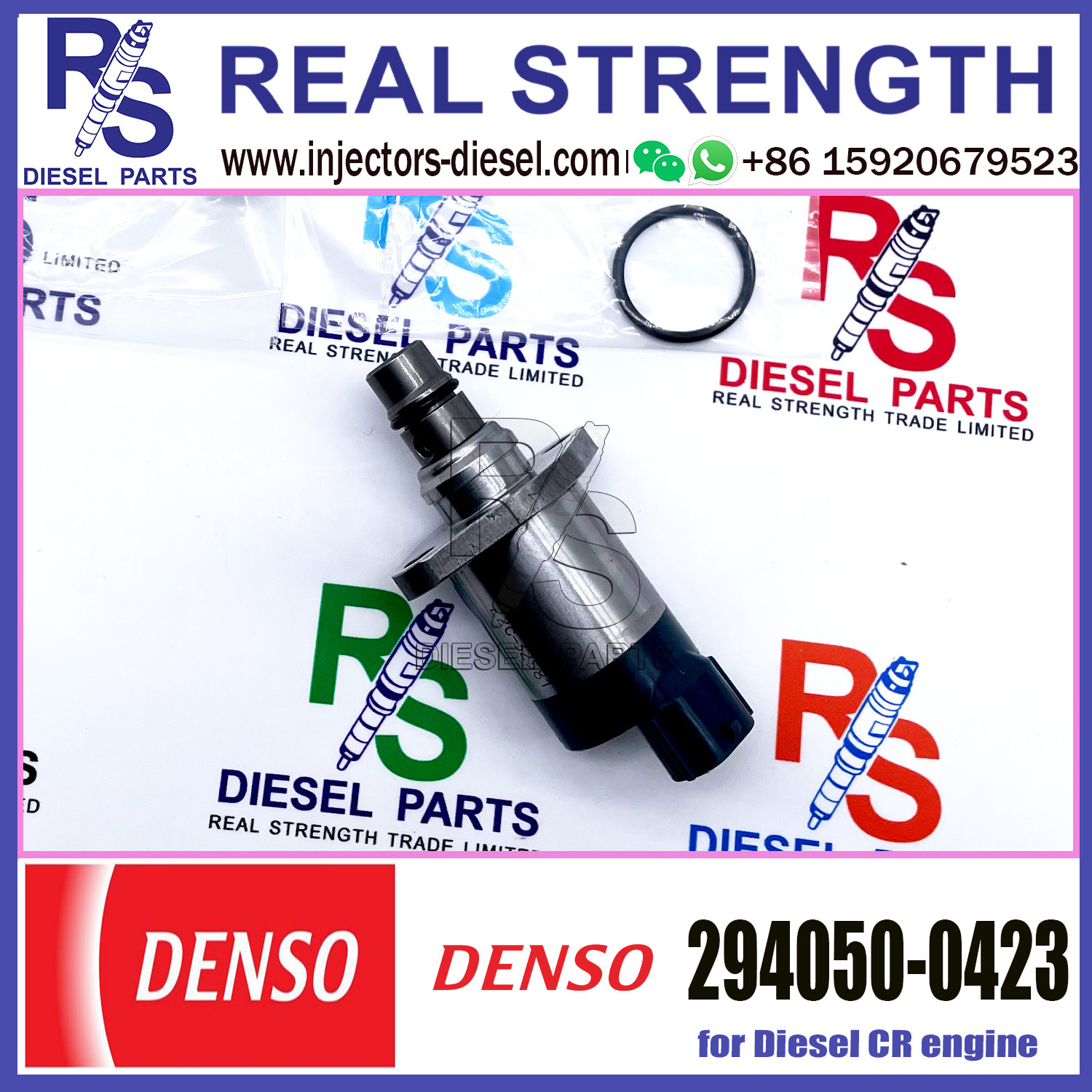 DENSO Suction Control Valve 294050-0423 Applicable to Diesel CR engine