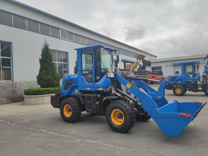 Hot sale small pay loader 0.5 cubic 918 1ton grain rice loader for sale