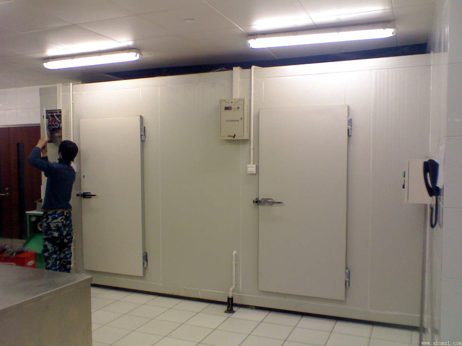 Industrial Cold Storage Customizable Freezer Room Durable Construction