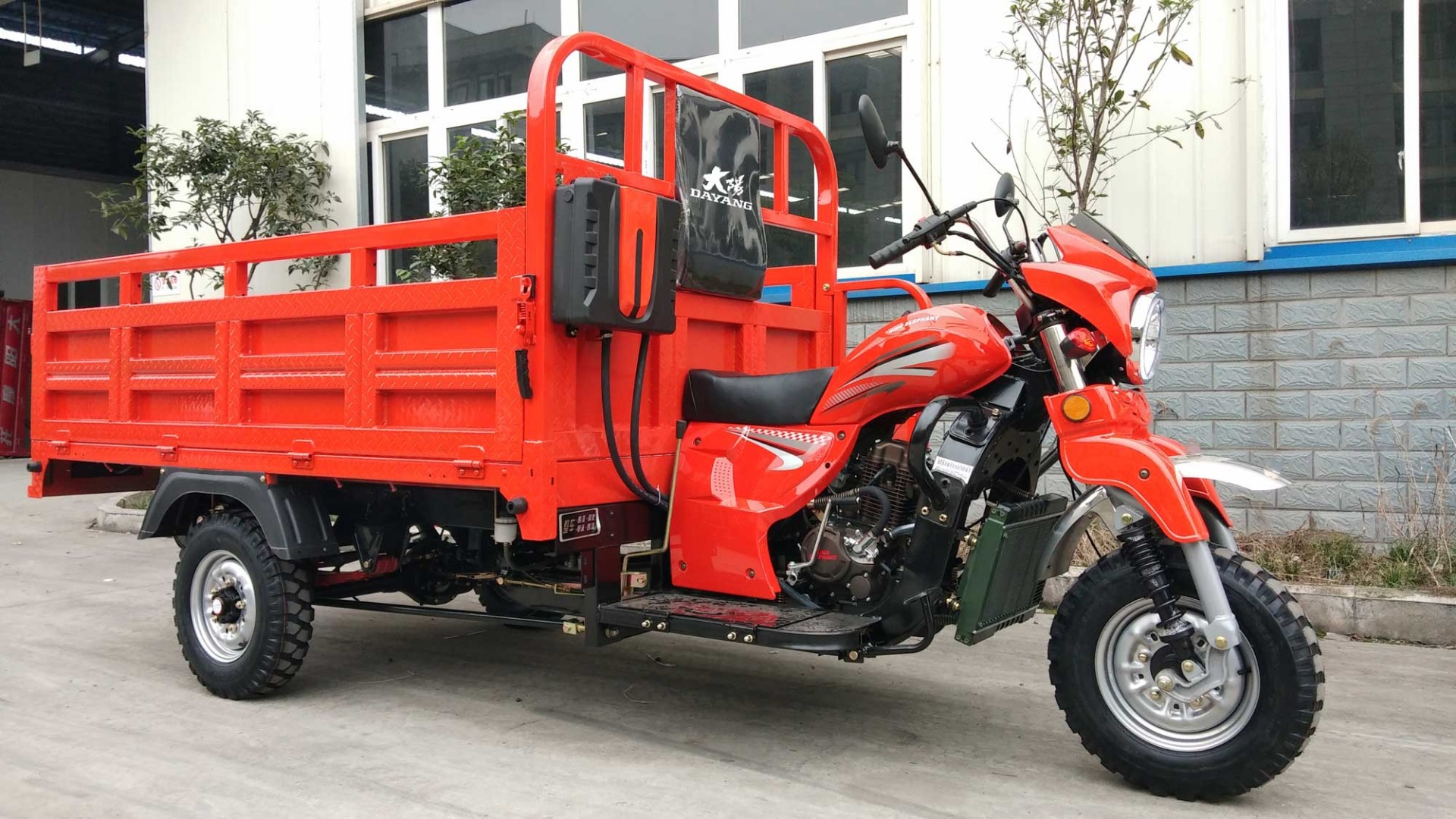 2022 Adults Home Farm Gas Powered Heavy Duty Cargo Vehicle Tricycle with 1000W Power