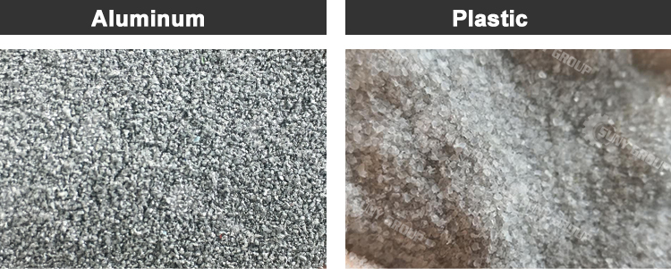 Recycling Plant 85kw Waste Aluminum Foil Film Recycling Machine with Grinding Machine