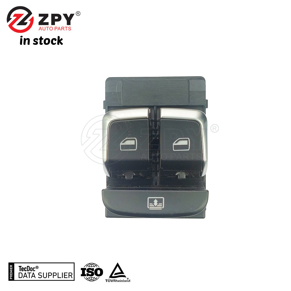 ZPY Right Door Electric Window Switch Fits Audi A6 RS7 Q3 10-15 4G0 959 851B
