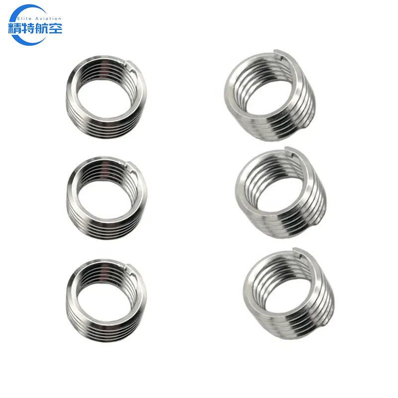 M2 M2.5 M3 Factory Supply 201 304 316 Stainless Steel Tailless Thread Insert