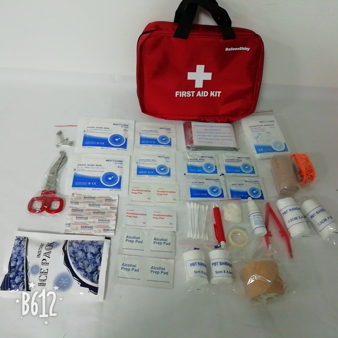 Family Travel First Aid Kit Essentials For Travelling Animal Road Hiking Dog Emergency 20cm