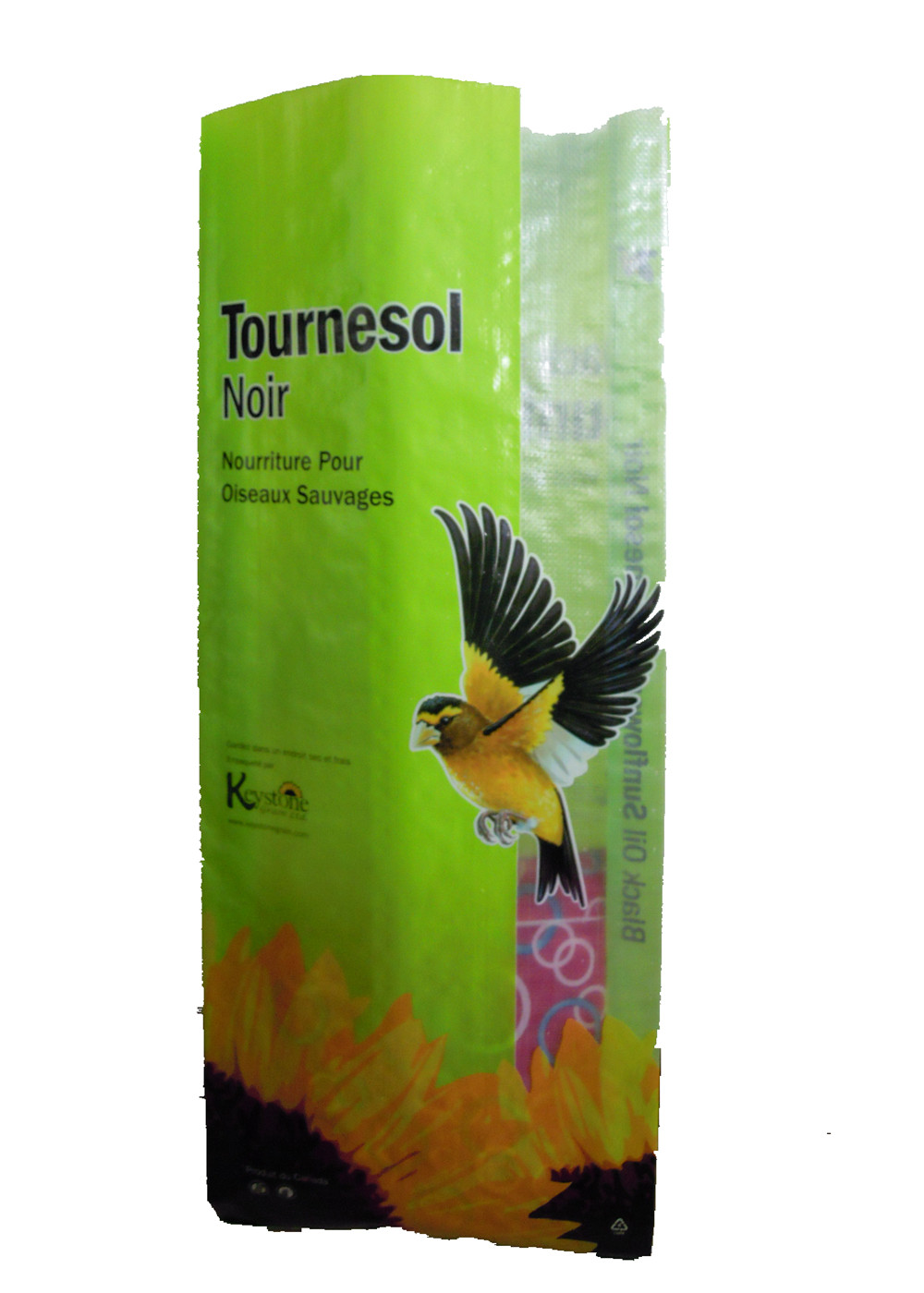 BOPP Laminated PP Woven Sacks For Flour Packaging Side Gusset Tear Resistant