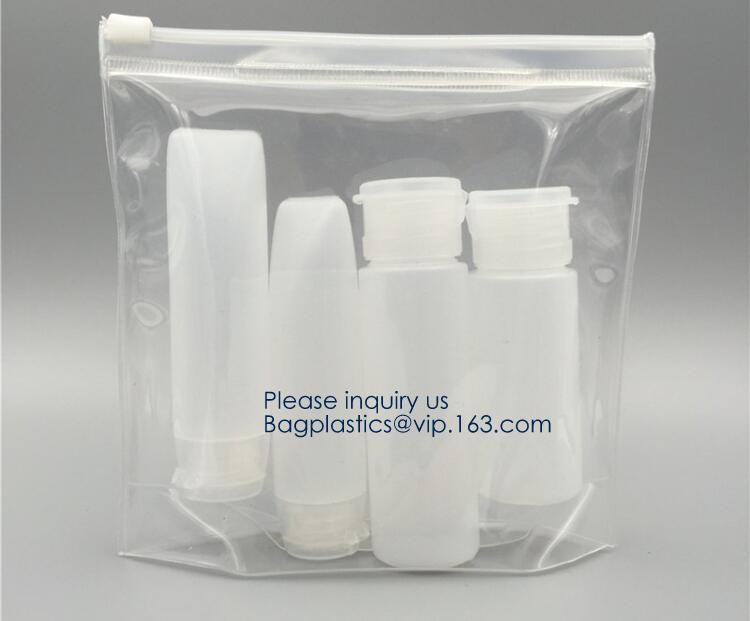 Daily Used Products Packaging Eva Zipper School Bag,Eco-Friendly Soft Plastic Frosted Cosmetic EVA Zipper Bags, Bagease