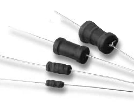 Magnetic Bar Through Hole Inductor , RL-1284-3.9 Ferrite Bead Inductor