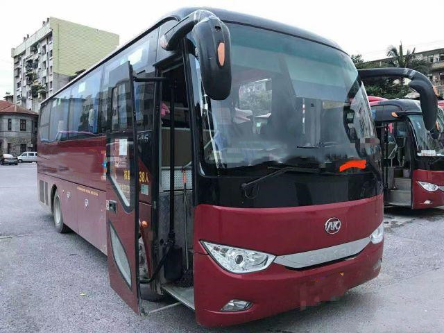 Ankai Brand Used Tour Bus HFF6909 38 Seats Airbag Chassis Yuchai Engine Low Kilometer Used Passenger Bus for Africa