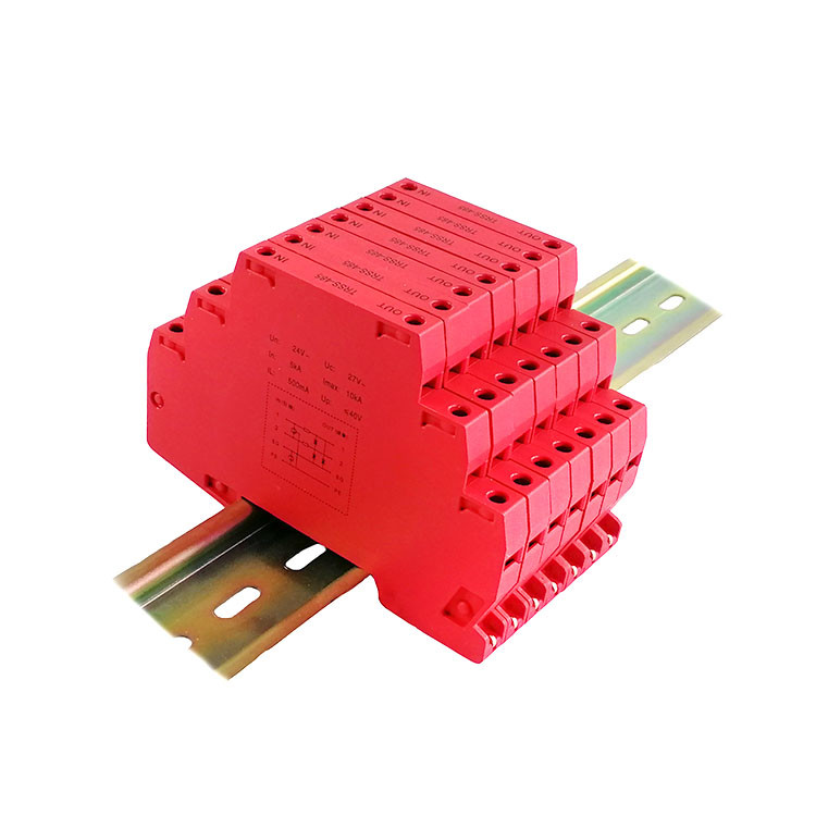 High Performance Control Signal Spd Dc 24v Surge Protector , RS485 Surge Arrester